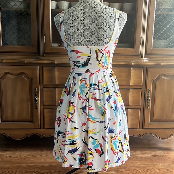 BB Dakota Colorful Spring Dress Size Small - Picture 4 of 7